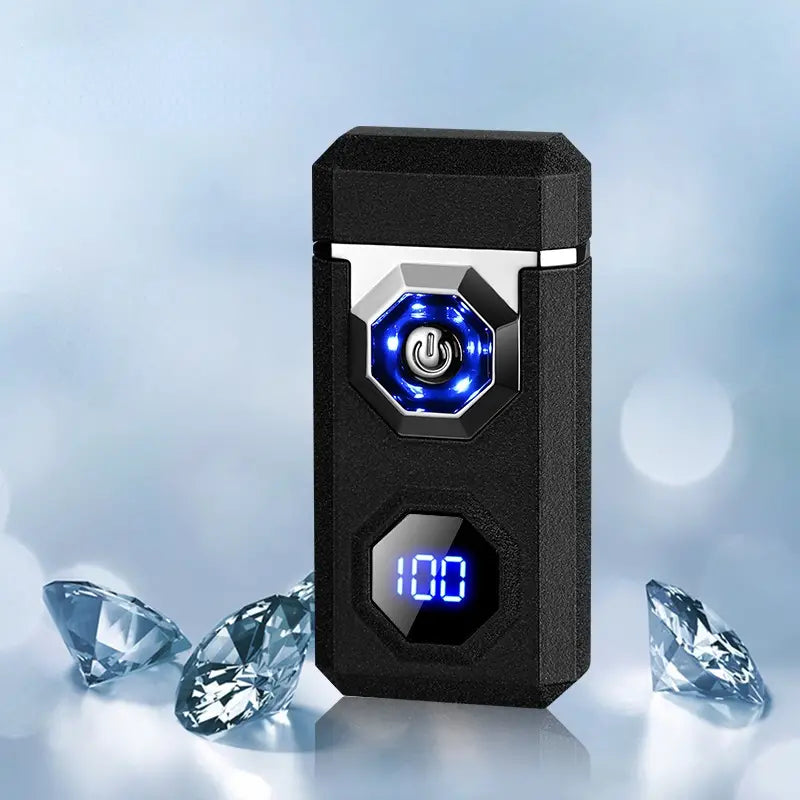LED Display Fire Plasma Electric Lighter
