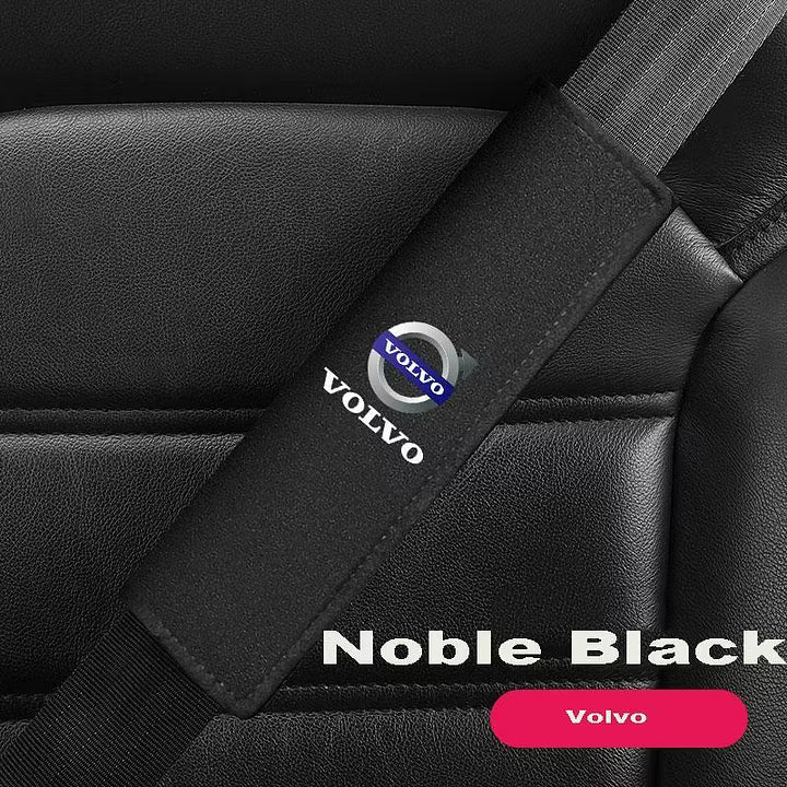 Car Seat Belt Suede Shoulder Protector | Pressure-Free Seat Belt Cover | Pack of 2🔥