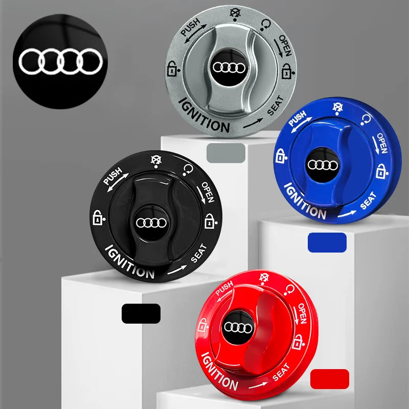 Metal One-button Start Device with Logo