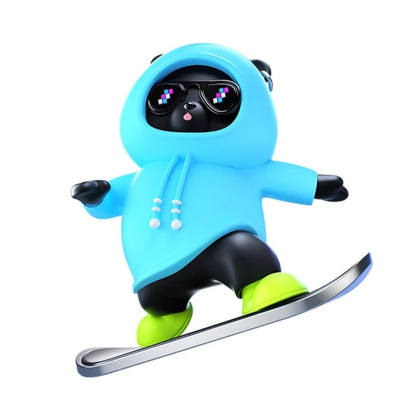 Car Mounted Sliding Cartoon Bear Toy