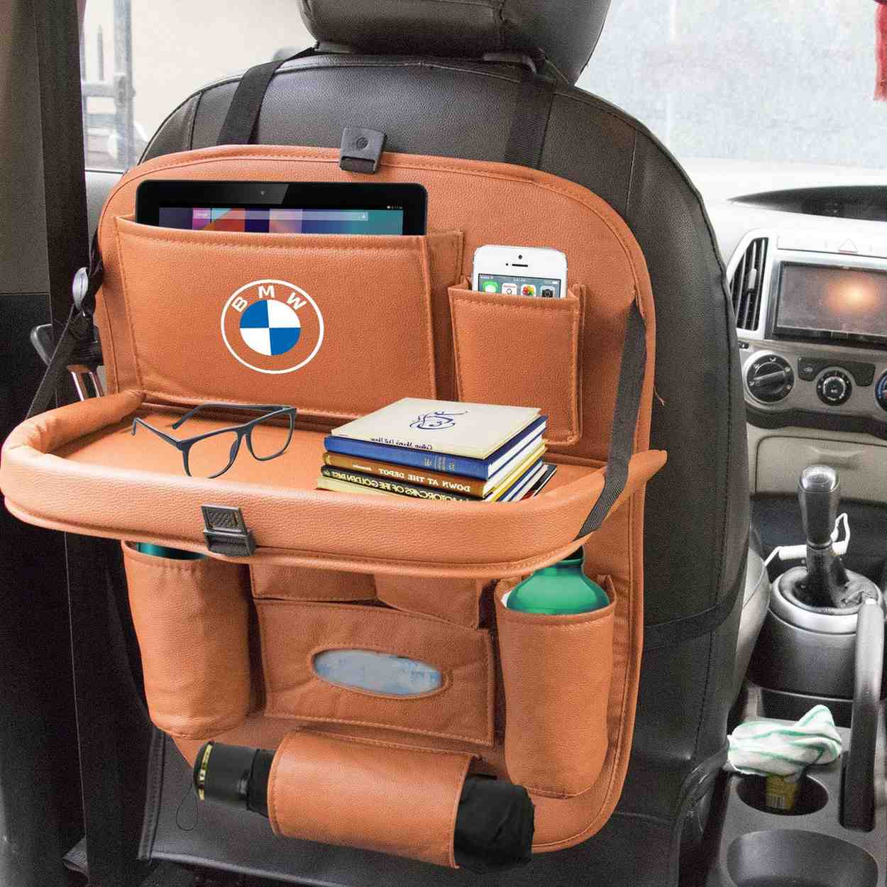 Multipurpose Car Leather Organiser