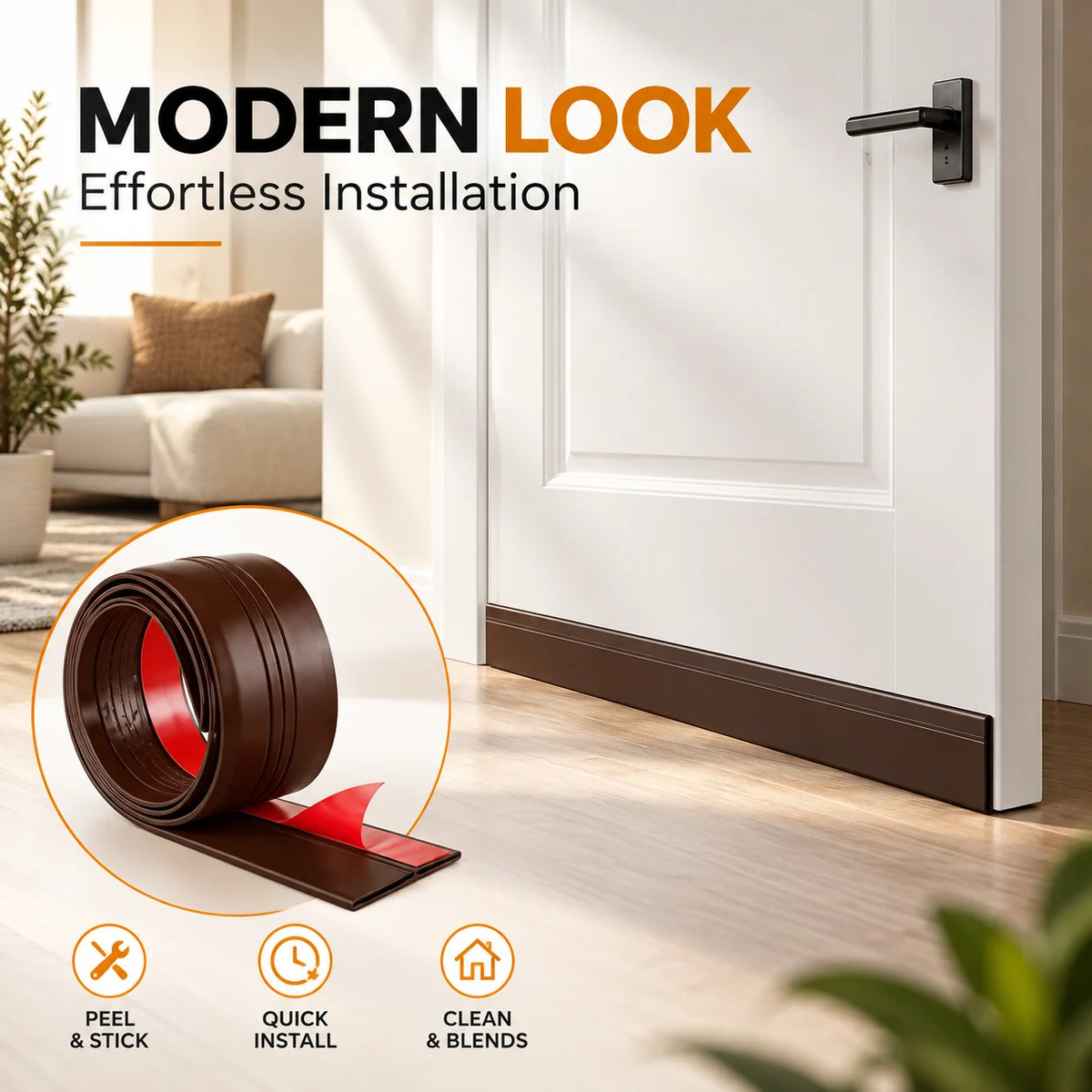 Door Bottom Seal Strip | Dust & Insect Protector | Buy 1 Get 1 Free 🔥