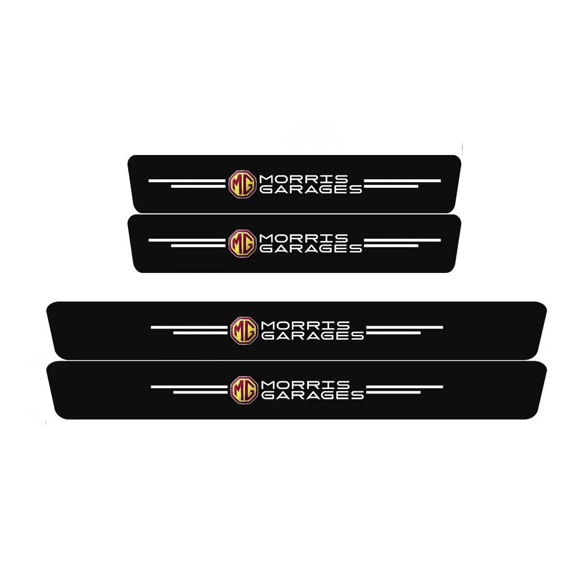 Emblaze - Carbon Fiber Door Sill Protector Pack of 8Pcs