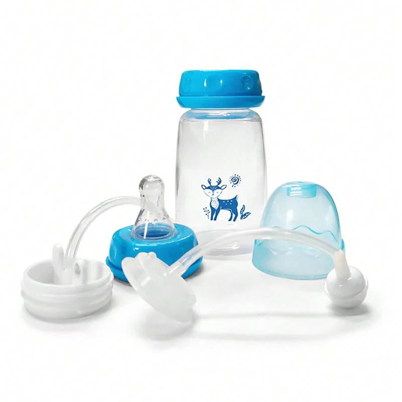 Hands-Free Baby Feeding Bottle | Happy & Hassle-Free Feeding