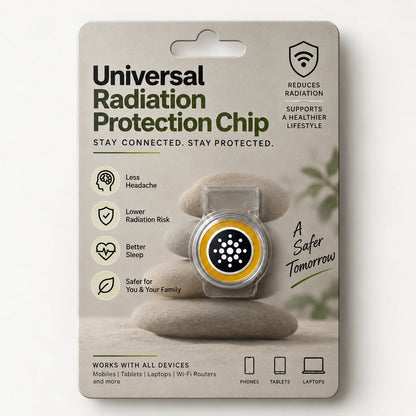 Universal Radiation Protection Chip | Easy Stick-On Design | 60% OFF 🔥