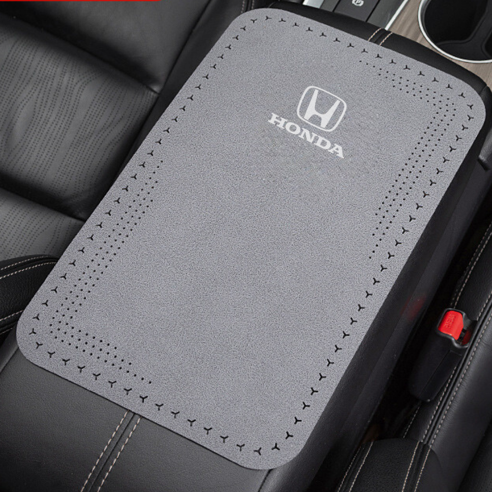 Car Logo Armrest Box Protector Pad