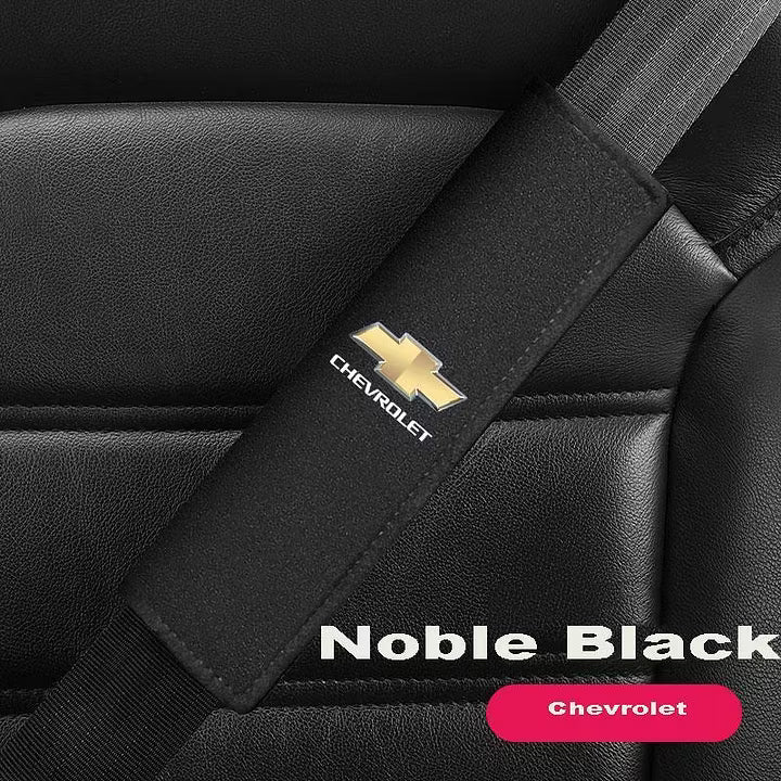 Car Seat Belt Suede Shoulder Protector | Pressure-Free Seat Belt Cover | Pack of 2🔥