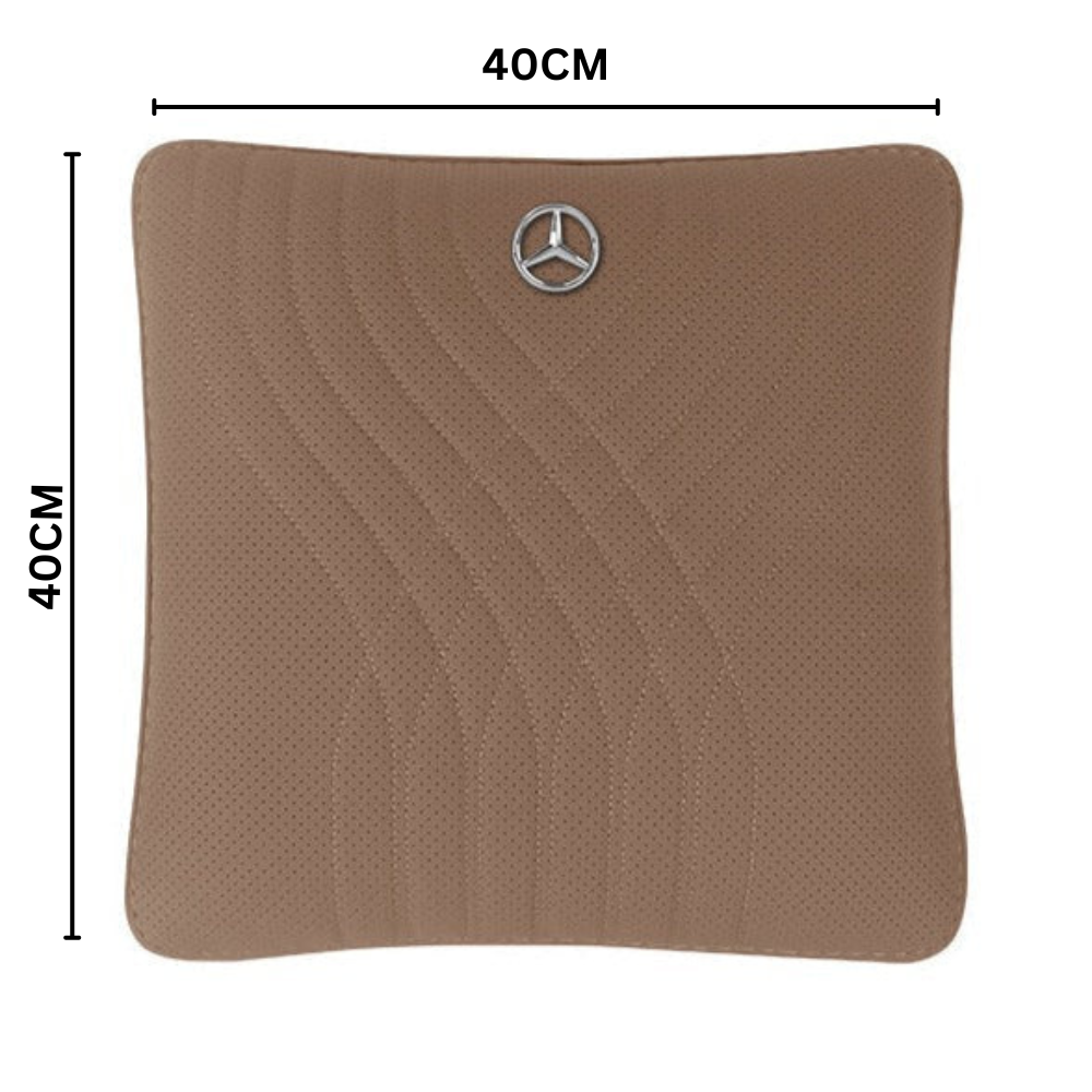 Dual-Purpose Car Logo Pillow