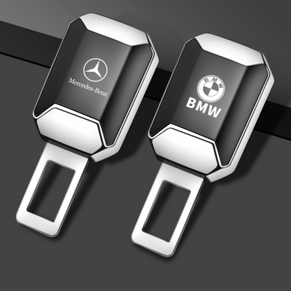 Car Logo Metal Seat Belt Extender Clip