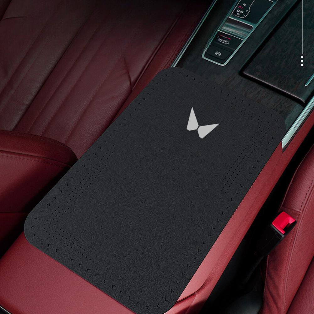 Car Logo Armrest Box Protector Pad