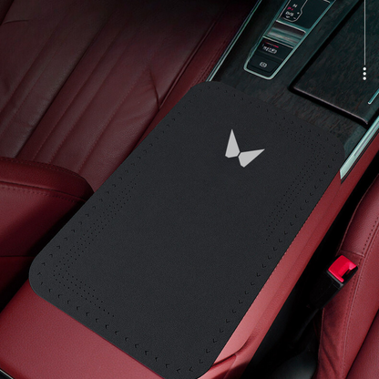 Car Logo Armrest Box Protector Pad