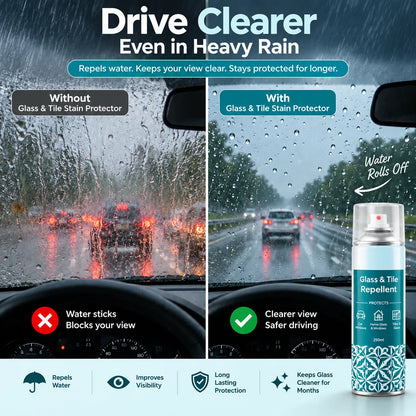 Glass & Tile Stain Protector | Hard Water Stain Repellent | Buy 1 Get 1 Free🔥