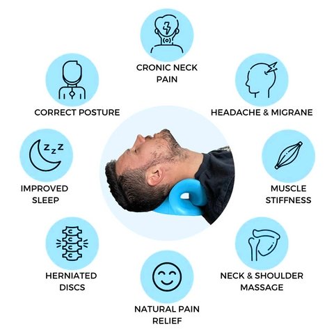 2 in1  Cervical and Migraine Pillow
