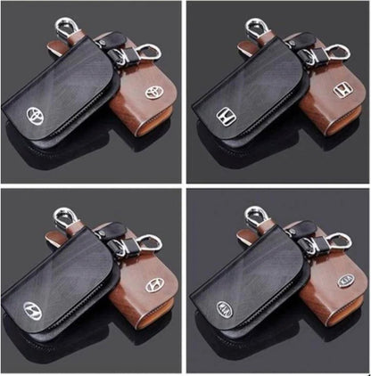 2023 New Style Car Logo Leather  Key Case - 50% OFF