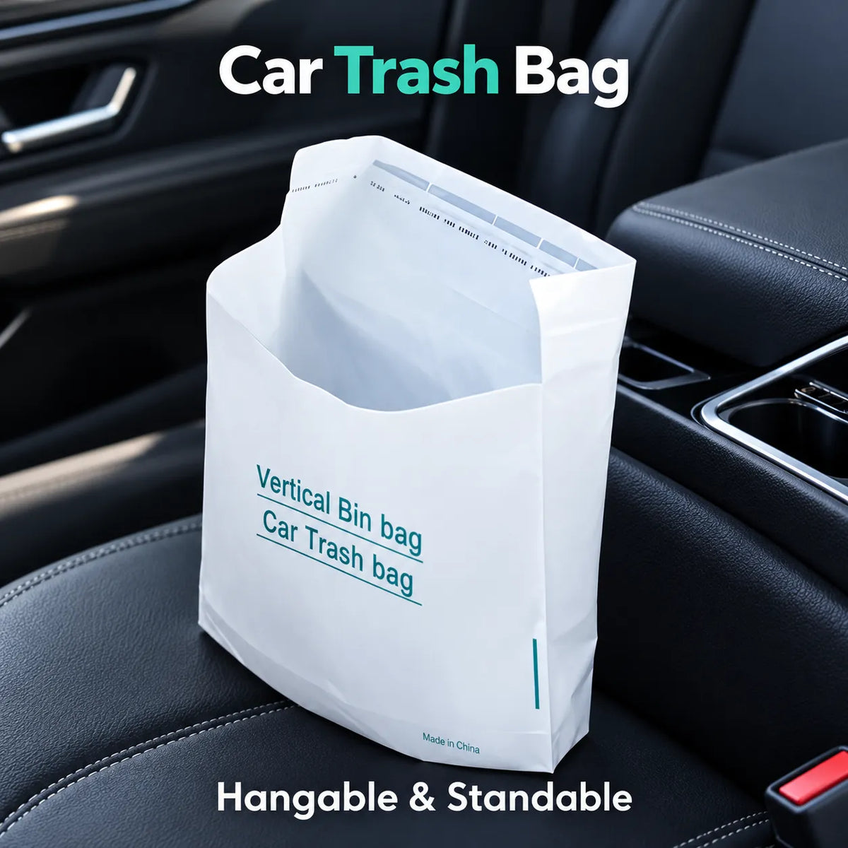 Disposable Car Trash Bags | Waterproof &amp; Multipurpose Car Garbage Bags