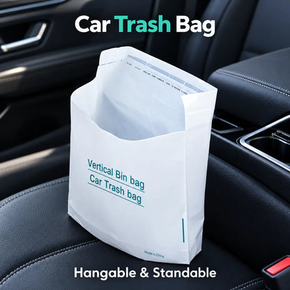Disposable Car Trash Bags | Waterproof &amp; Multipurpose Car Garbage Bags