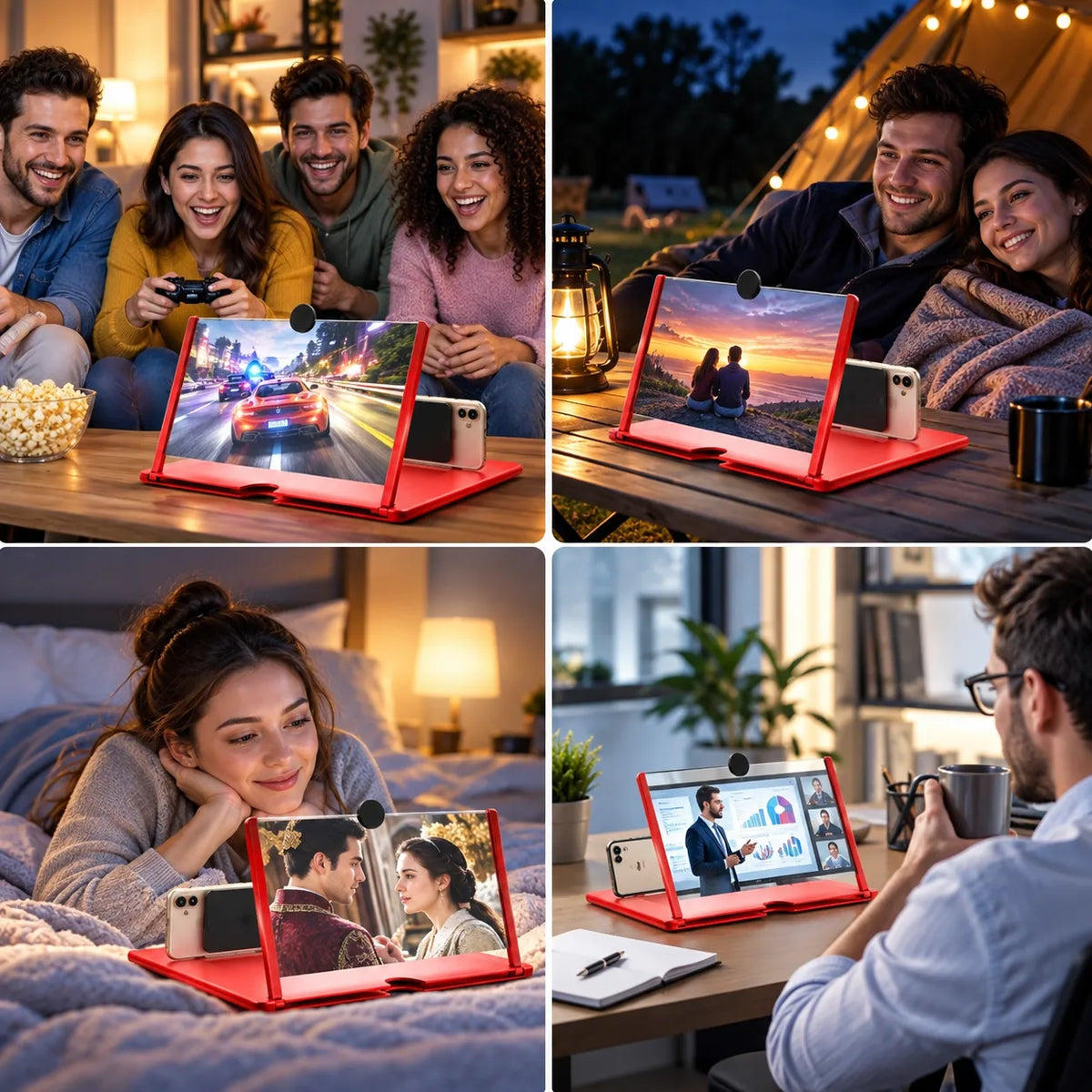 Phone Screen Magnifier | Foldable & Portable Design | 60% OFF 🔥