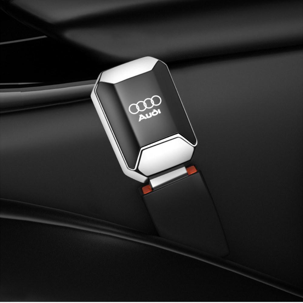 Car Logo Metal Seat Belt Extender Clip