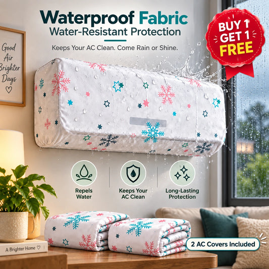 Stretchable Indoor AC Cover | Dustproof & Water-Resistant Protection | Buy 1 Get 1 Free🔥