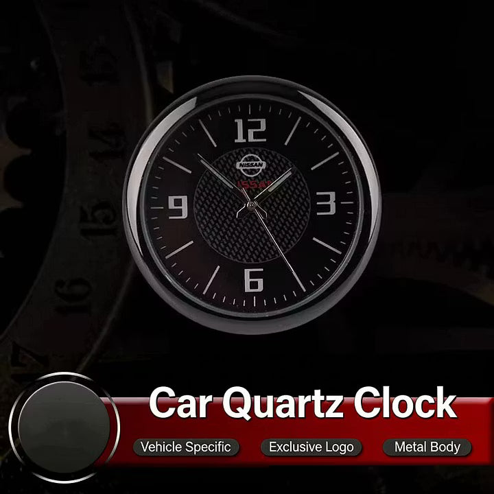Luxury Car Quartz Clock | Classic Style for Every Ride