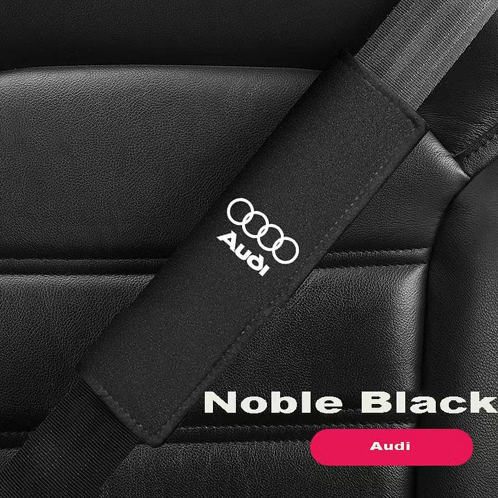 Car Seat Belt Suede Shoulder Protector | Pressure-Free Seat Belt Cover | Pack of 2🔥