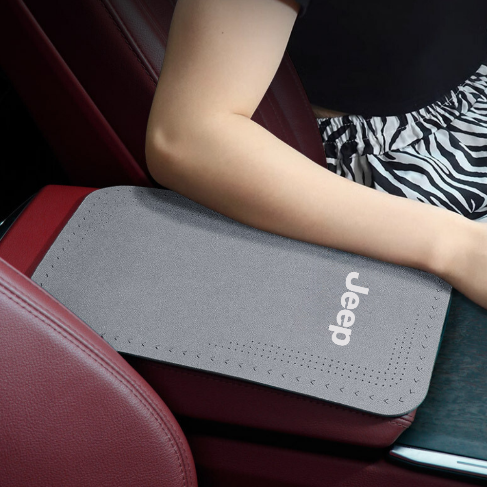 Car Logo Armrest Box Protector Pad