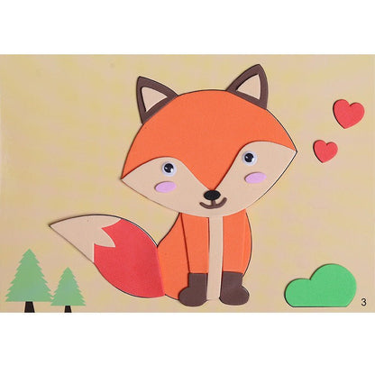 3D EVA Foam Sticker Puzzle Game DIY Animal Children's Education Toys