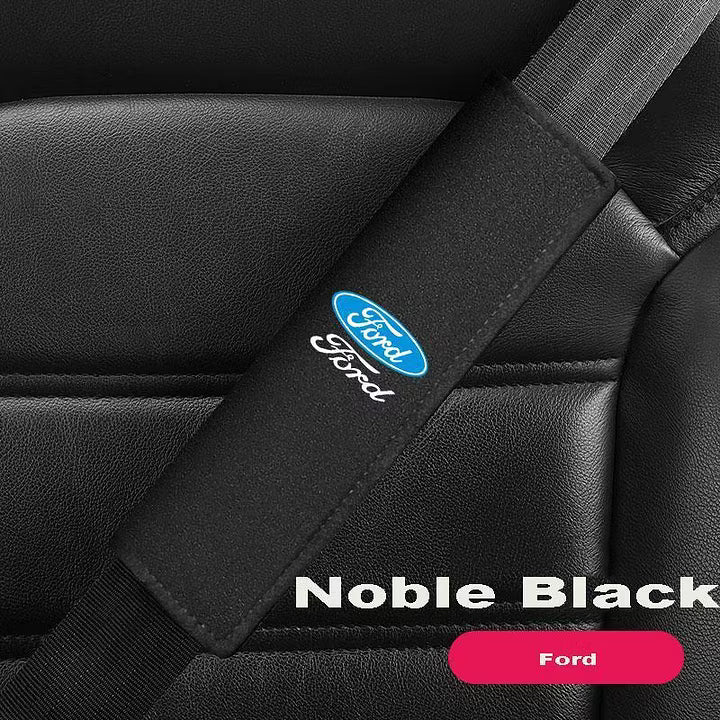Car Seat Belt Suede Shoulder Protector | Pressure-Free Seat Belt Cover | Pack of 2🔥