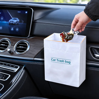 Disposable Car Trash Bags | Waterproof &amp; Multipurpose Car Garbage Bags