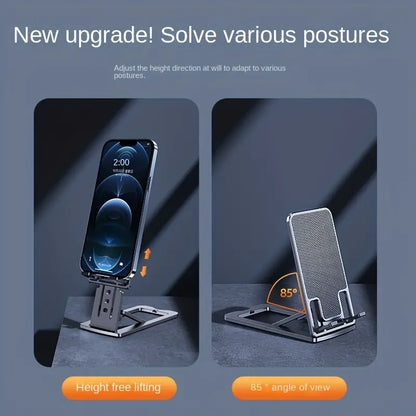 7-Level Height Adjustable Phone And Tablet Stand