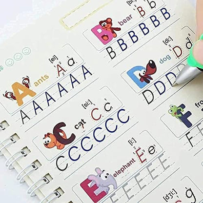 4 Pcs Sank Magic Practice Copy Book