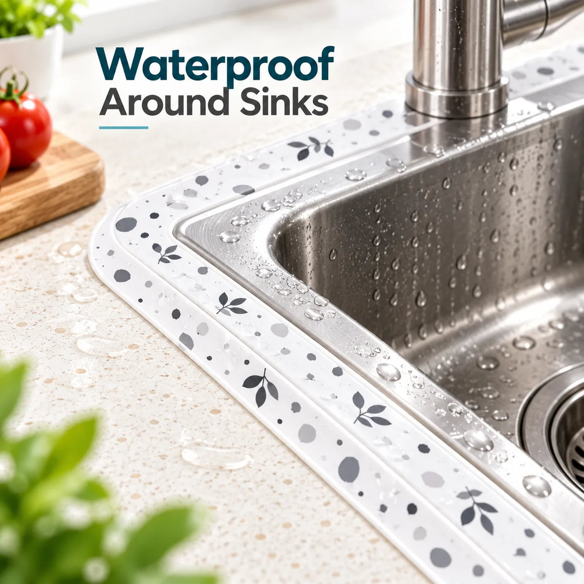 Waterproof Kitchen Sink Tape | Oil Proof Sealing Strip | Buy 1 Get 1 Free 🔥