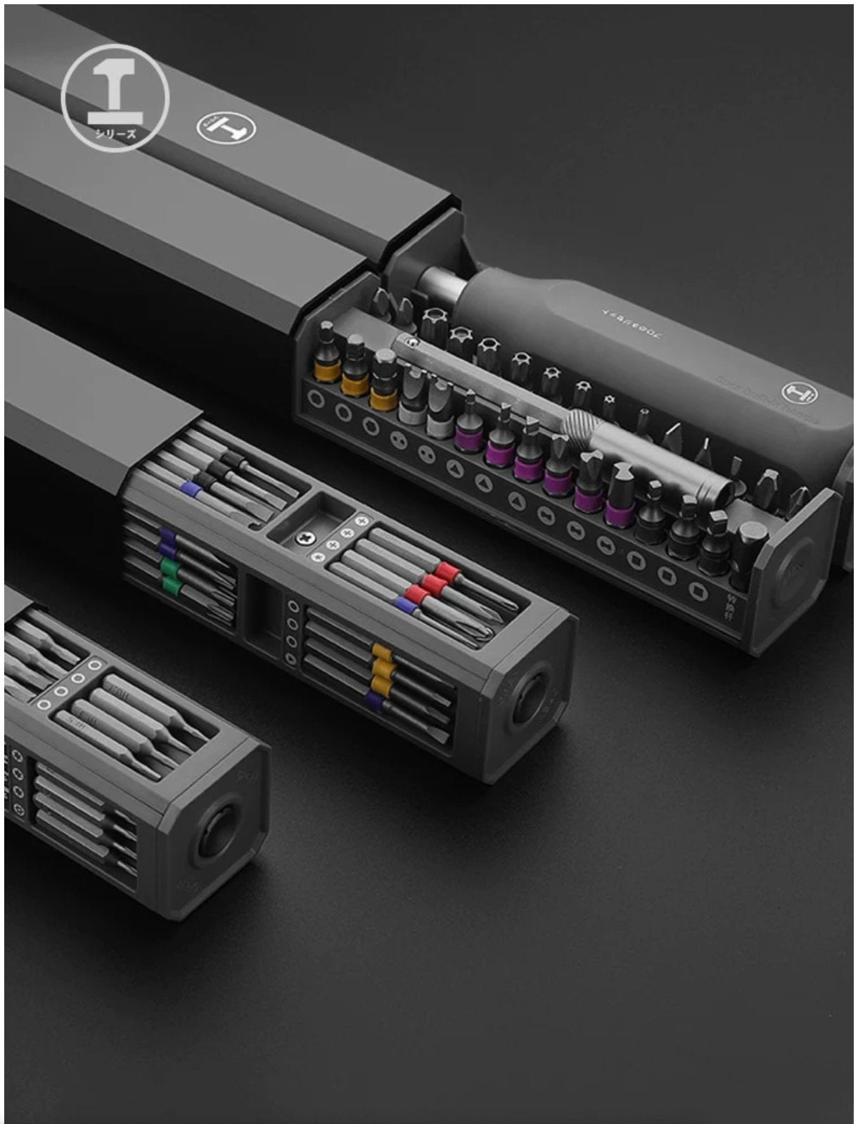 46-in-1 Compact Precision Screwdriver Set with Push Eject