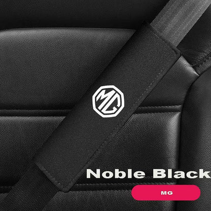 Car Seat Belt Suede Shoulder Protector | Pressure-Free Seat Belt Cover | Pack of 2🔥