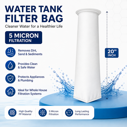 Micron Water Tank Filter | Removes Dirt & Rust | Buy 5 Get 5 Free 🔥
