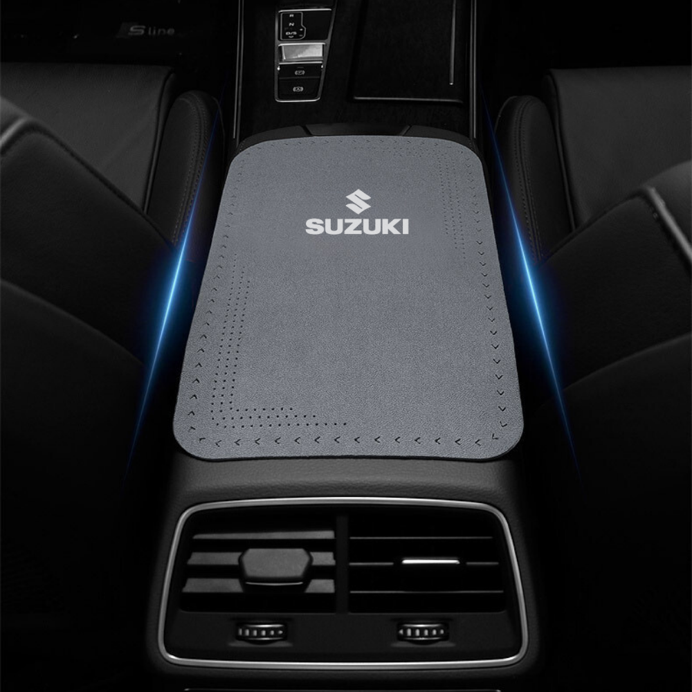 Car Logo Armrest Box Protector Pad