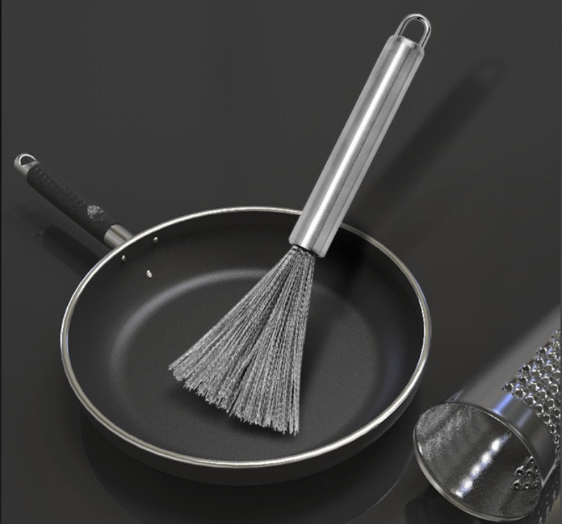 Stainless Steel Pot Cleaning Brush