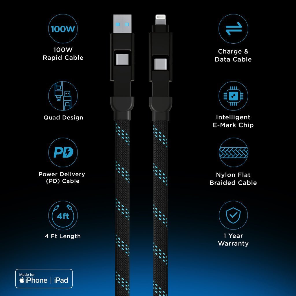 6 in 1 Charging Star Cable