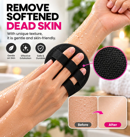 Soft Rubber Shower Scrubber | Gentle Body Exfoliator | Buy 2 Get 2 Free🔥