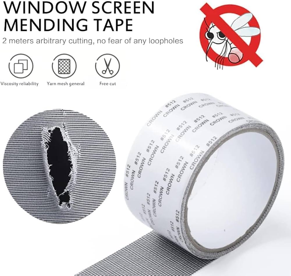 Self-Adhesive Net Repair Tape | Heavy-Duty Mesh Repair