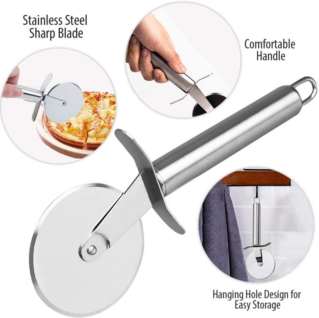 Stainless Steel Pizza Cutter