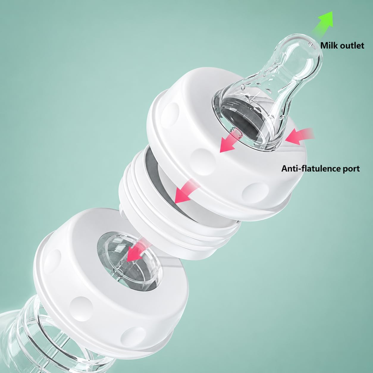 Hands-Free Baby Feeding Bottle | Happy & Hassle-Free Feeding