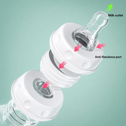 Hands-Free Baby Feeding Bottle | Happy & Hassle-Free Feeding