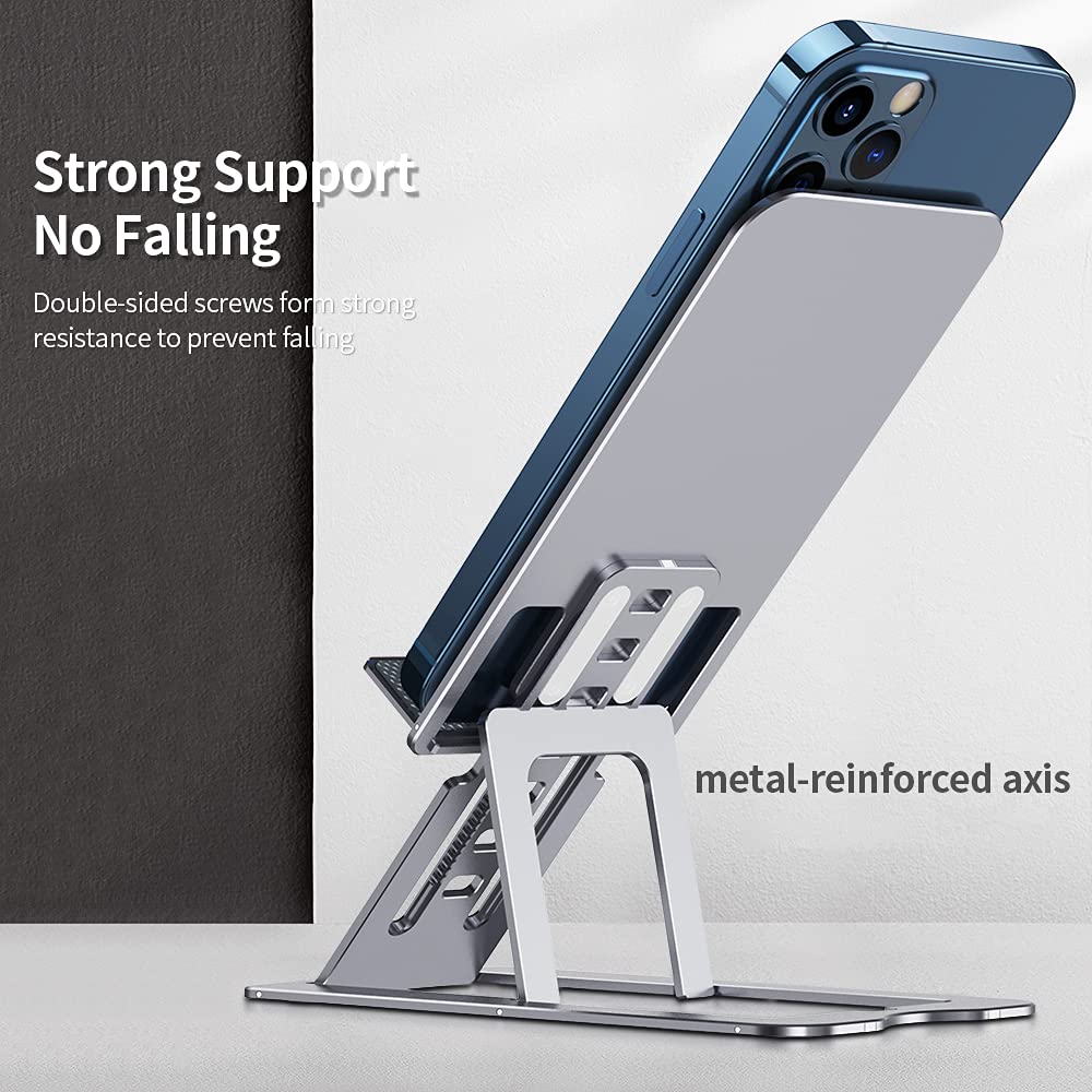 7-Level Height Adjustable Phone And Tablet Stand