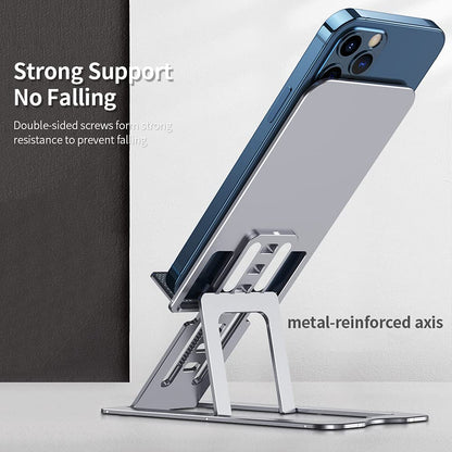 7-Level Height Adjustable Phone And Tablet Stand