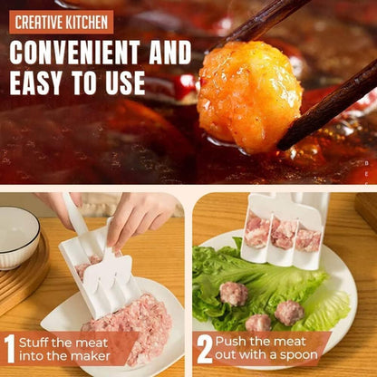 One-Press Ball & Kofta Maker | Buy 1 Get 1 Free 🔥