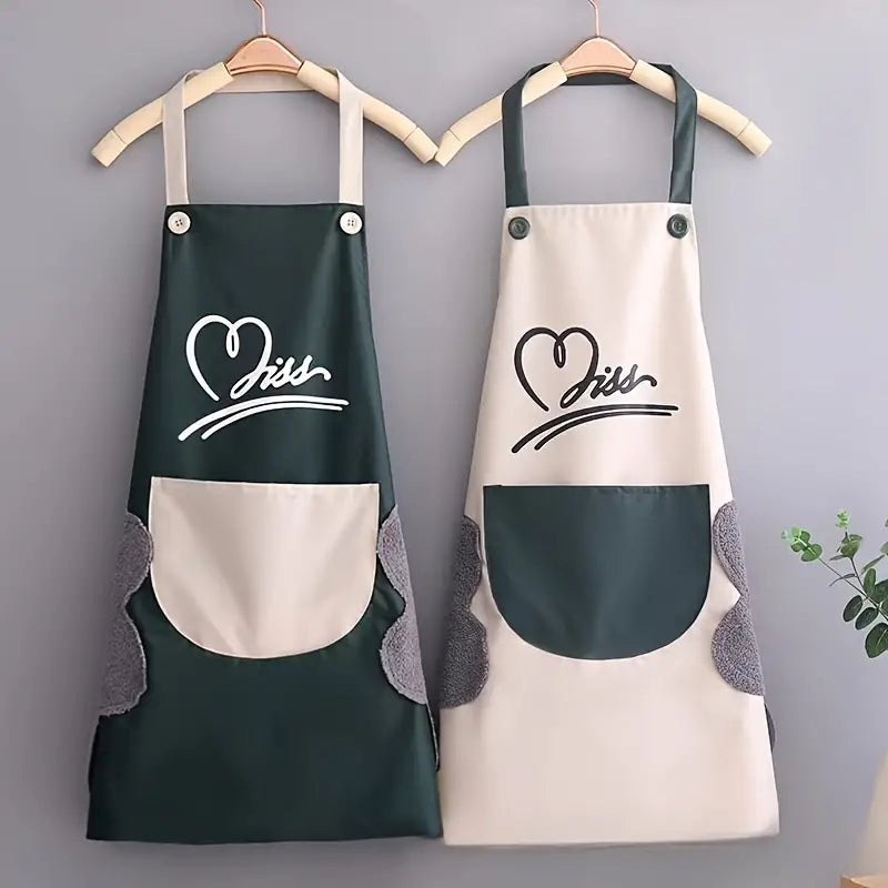 Swoopy Masterchef's Choice - Waterproof Apron with Side Hand Wipes My Store 