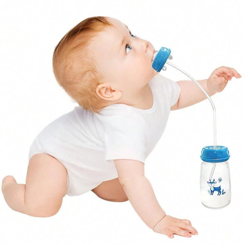 Hands-Free Baby Feeding Bottle | Happy & Hassle-Free Feeding