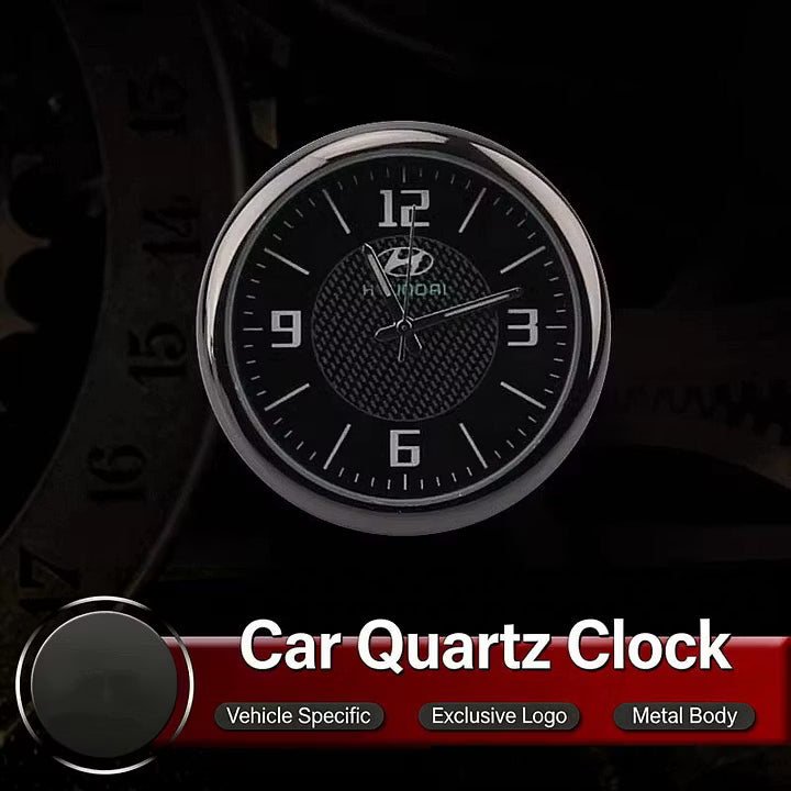 Luxury Car Quartz Clock | Classic Style for Every Ride