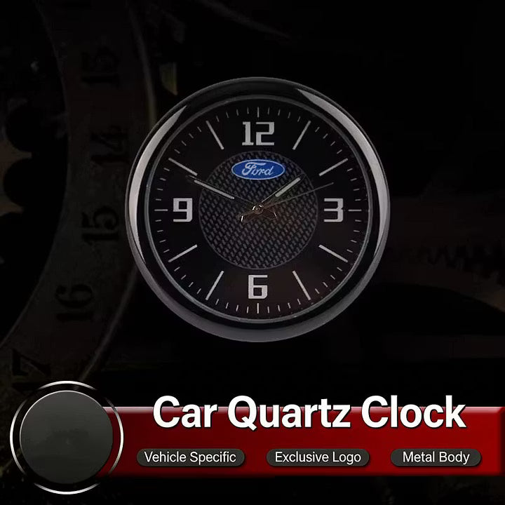 Luxury Car Quartz Clock | Classic Style for Every Ride